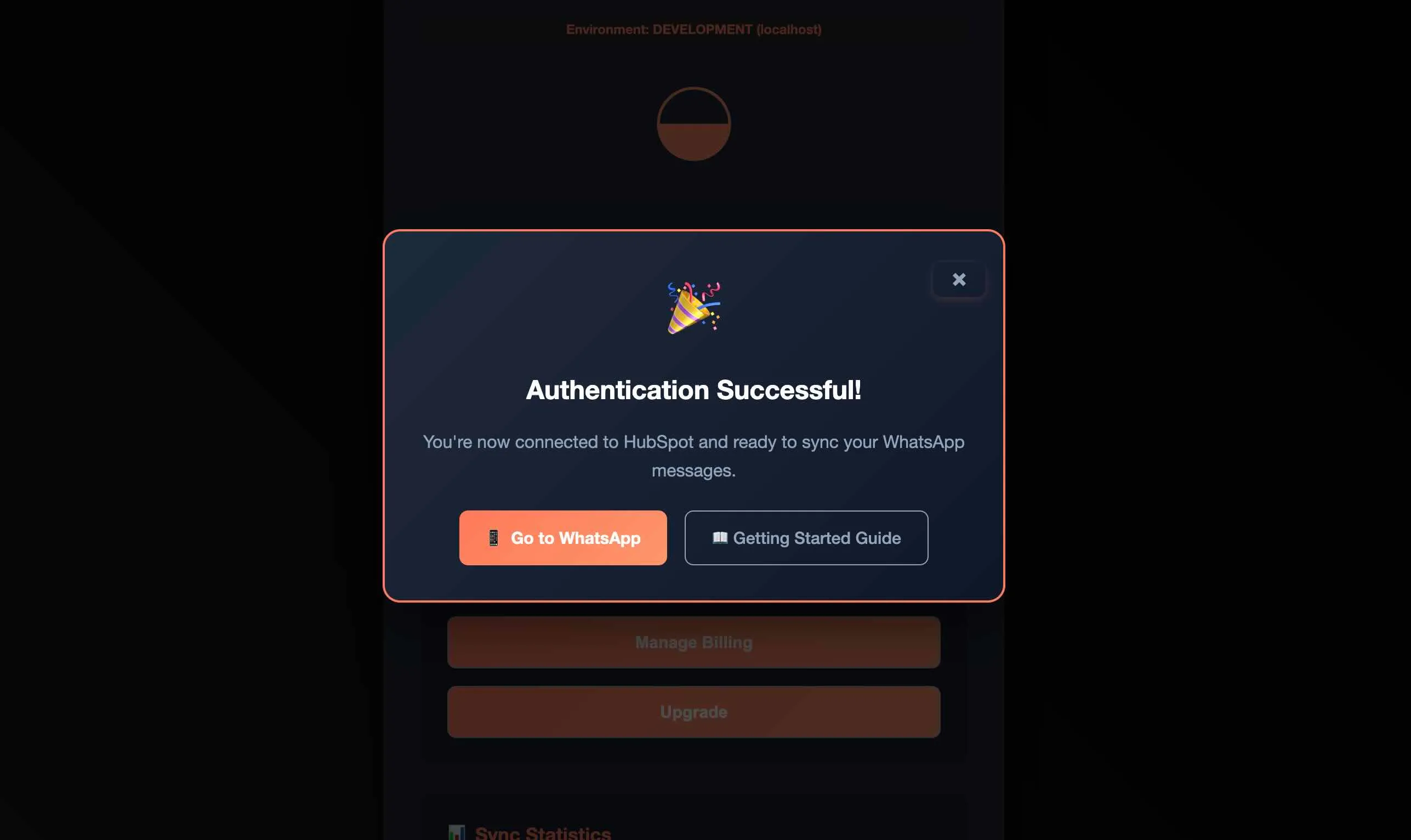 Authentication Success
