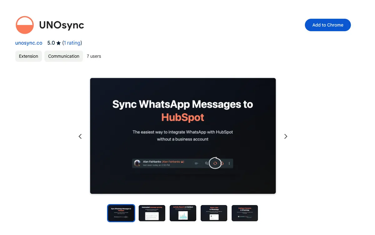 Download UNOsync Extension